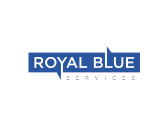 Royal Blue Services logo design by Barkah