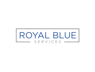Royal Blue Services logo design by Barkah