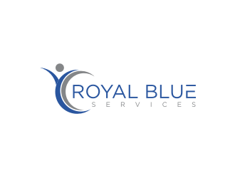 Royal Blue Services logo design by Barkah