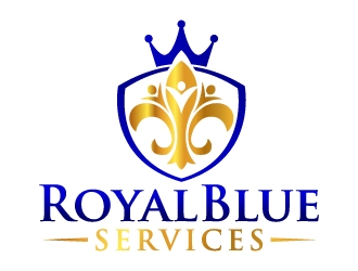 Royal Blue Services logo design by jaize