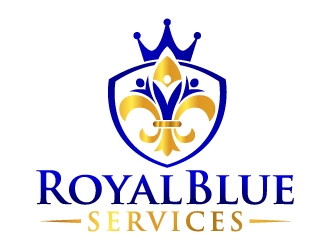 Royal Blue Services logo design by jaize
