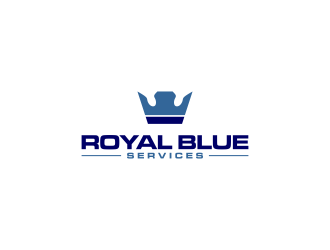 Royal Blue Services logo design by imagine