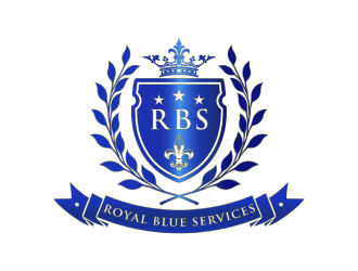 Royal Blue Services logo design by nona