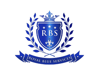 Royal Blue Services logo design by nona