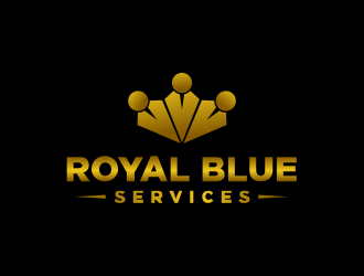 Royal Blue Services logo design by done