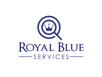 Royal Blue Services logo design by serprimero