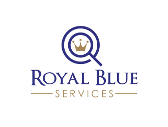Royal Blue Services logo design by serprimero