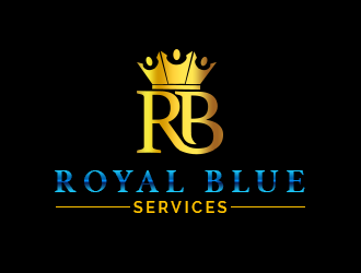 Royal Blue Services logo design by ProfessionalRoy