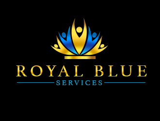 Royal Blue Services logo design by ProfessionalRoy
