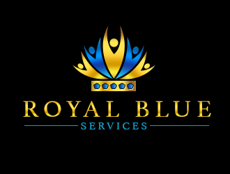 Royal Blue Services logo design by ProfessionalRoy