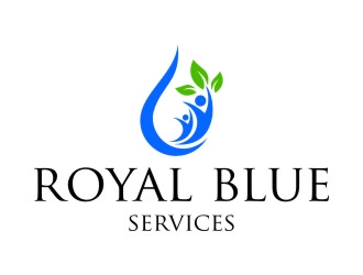 Royal Blue Services logo design by jetzu