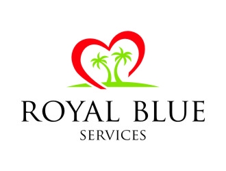 Royal Blue Services logo design by jetzu