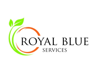 Royal Blue Services logo design by jetzu