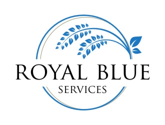 Royal Blue Services logo design by jetzu