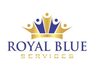Royal Blue Services logo design by cikiyunn