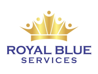 Royal Blue Services logo design by cikiyunn