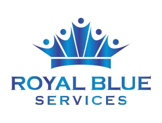 Royal Blue Services logo design by cikiyunn