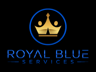 Royal Blue Services logo design by lestatic22