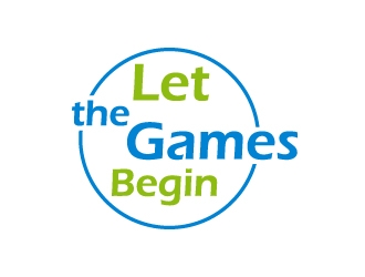 Let the Games Begin logo design by sakarep