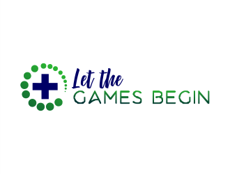 Let the Games Begin logo design by Gwerth