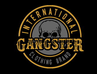INTERNATIONAL GANGSTER logo design by SOLARFLARE