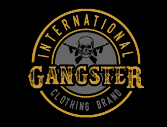 INTERNATIONAL GANGSTER logo design by SOLARFLARE