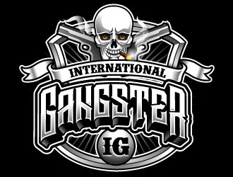 INTERNATIONAL GANGSTER logo design by Suvendu