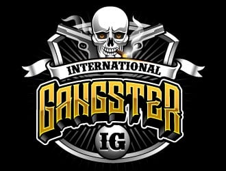 INTERNATIONAL GANGSTER logo design by Suvendu