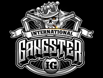 INTERNATIONAL GANGSTER logo design by Suvendu