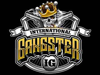 INTERNATIONAL GANGSTER logo design by Suvendu