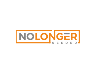 No Longer Needed logo design by kimora