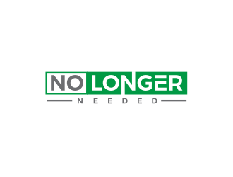 No Longer Needed logo design by kimora