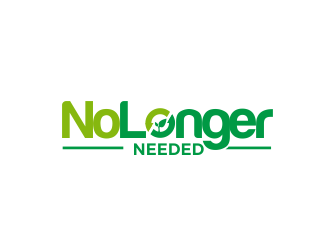 No Longer Needed logo design by kimora
