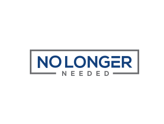 No Longer Needed logo design by kimora