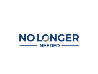 No Longer Needed logo design by kimora