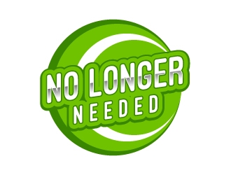 No Longer Needed logo design by uttam