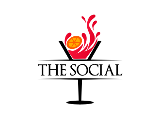 The Social  logo design by JessicaLopes