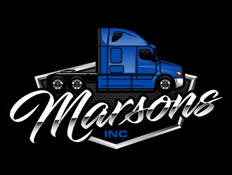 Marsons INC logo design by daywalker