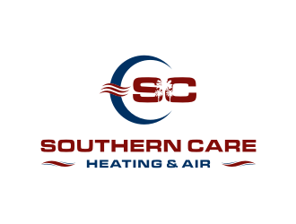 Southern Care Heating & Air logo design by Gravity