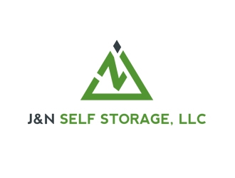 J&N SELF STORAGE, LLC logo design by Kebrra