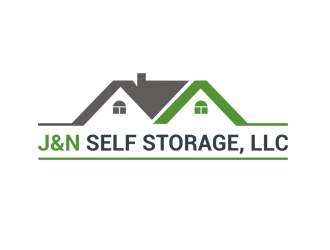 J&N SELF STORAGE, LLC logo design by Kebrra