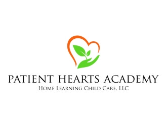 Patient Hearts Academy- Home Learning Child Care, LLC logo design by jetzu