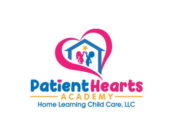 Patient Hearts Academy- Home Learning Child Care, LLC logo design by jaize