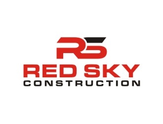 Red Sky Construction  logo design by sabyan