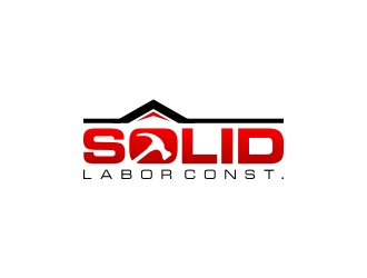 Solid Labor Const.  logo design by CreativeKiller