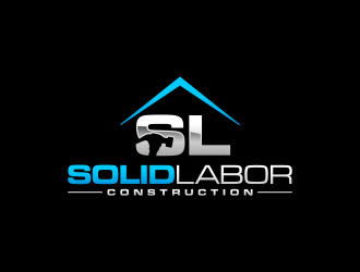 Solid Labor Const.  logo design by imagine