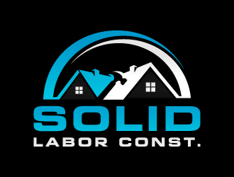 Solid Labor Const.  logo design by akilis13