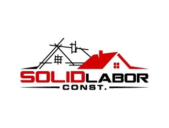 Solid Labor Const.  logo design by LogOExperT
