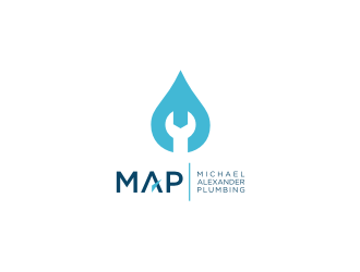 MAP Michael Alexander Plumbing logo design by Susanti
