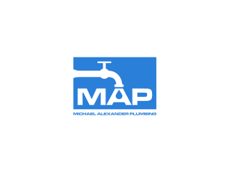 MAP Michael Alexander Plumbing logo design by sodimejo